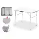 Mesa Dobrável de Alumínio com Tampo de MDF 90 x 60 CM - Palisad em oferta