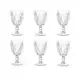 Jogo C/ 6 Taças Vidro 240ml Diamond Transparente - Class Home em oferta
