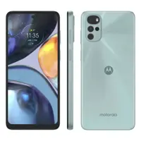 Smartphone Motorola Moto G22 128GB Verde 4G - Octa-Core 4GB RAM 6,5” Câm Quádrupla + Selfie 16MP em oferta na Magazine Luiza