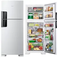 Geladeira/Refrigerador Consul Frost Free Duplex - Branca 410L CRM50HB em oferta na Magazine Luiza