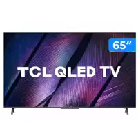 Smart TV 65” 4K UHD QLED TCL 65C725 VA Wi-Fi - Bluetooth Google Assistente Alexa 3 HDMI 2 USB em oferta na Magazine Luiza