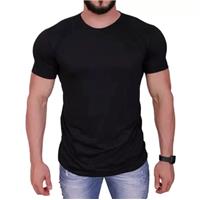 Imagem da promoção Camiseta Masculina LongLine Basica Lisa Camisa Masculina - Kazup