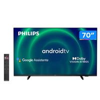 Imagem da promoção Smart TV 70” 4K UHD D-LED Philips 7406 - 70PUG7406/78 Wi-fi Bluetooth Google Assistente