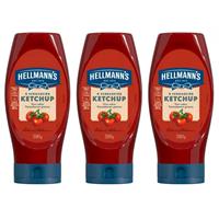 Imagem da promoção Kit Ketchup Tradicional Hellmanns 380g 3 Unidades
