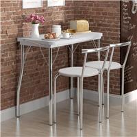 Imagem da promoção Conjunto Sala de Jantar Carraro Palermo mesa e 2 banquetas