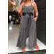 Macacão pantalona com bolso - Neide modas em oferta