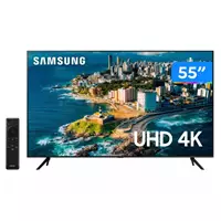 Imagem da promoção Smart TV 55” UHD 4K LED Samsung 55CU7700 - Wi-Fi Bluetooth Alexa 3 HDMI