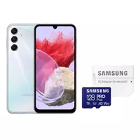 Imagem da promoção Samsung Galaxy M34 5G 128GB 6GB RAM Mega Bateria 6000mAh Câm Tripla 50MP + Cartão Memória 128GB