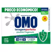 Imagem da promoção Sabão em Pó Omo Lavagem Perfeita - Sanitiza e Higieniza Concentrado 1,6kg