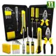 Kit de Ferramentas Com Maleta 11 Peças Alicate Chave Phillips Fenda - TITANIUM em oferta