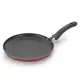 Frigideira Panquequeira Antiaderente 22cm Vermelha - Alumínio Nacional em oferta