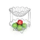 Fruteira Dupla Mesa Bancada 2 Andares Frutas Verduras N026 - Niquelart em oferta