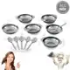 Conjunto Para Sobremesa 12 Peças Jogo De Taças Inox Gourmet - Bravinox em oferta