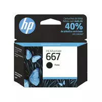 Imagem da promoção Cartucho de Tinta HP 667 Preto Original