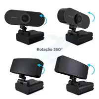 Imagem da promoção Webcam Microfone Câmera Full Hd 1080p Computador Plug & Play Microfone Embutido - EPLANETATECH