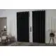 Cortina Roma 3,00x2,20 Quarto Sala Escritorio Preto em oferta