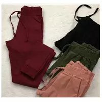 Imagem da promoção Calça feminina jogger tecido bengaline - moda filo