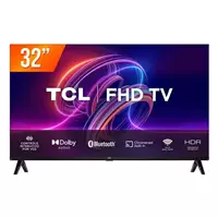 Imagem da promoção Smart TV Android LED 32" Full HD TCL 32S5400AF Google Assistant HDR10 2 HDMI 1 USB Wi-Fi Bluetooth