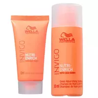 Imagem da promoção Wella Professionals Invigo Nutri-Enrich Kit Shampoo + Máscara Travel Size