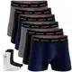 Kit 6 Cueca Sandrini Boxer Adulto Algodão + 2 Pares Promoção em oferta