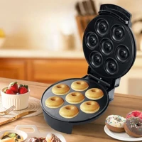 Imagem da promoção Máquina De Mini Donuts Sobremesa 110V Portátil Para Lanche De Café Da Manhã Infantil Cozinha