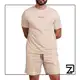 Conjunto masculino camiseta e shorts moletinho em oferta