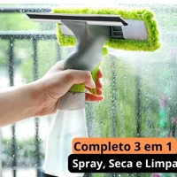 Imagem da promoção Rodo Limpa Vidro Spray 3 Em 1 Multiuso MOP Limpador