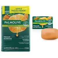 Imagem da promoção Sabonete em Barra Palmolive Naturals Frescor Nutritivo Tangerina & Alecrim 8x85g