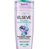 Imagem da promoção Shampoo Hidra Purificante Pure Hialurônico Purifica o Couro Cabeludo L'Oréal Paris Elseve 400ml