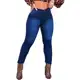 Calça Jeans Feminina Cintura Alta Levanta Bumbum Com Lycra Skinny Stillger Jeans em oferta