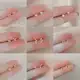 Mini Brincos De Zircônio Saudita Cubic Zirconia Pequenos Piercing Para Acessórios Femininos Hipo em oferta