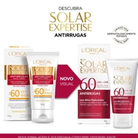 Imagem da promoção Kit 02 Protetor Solar Facial L'Oréal Paris Solar Expertise Antirrugas FPS 60, 40g