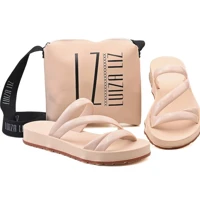 Imagem da promoção SANDALIA FEMININA PAPETE BIRKEN CONFORTAVEL COM BOLSA