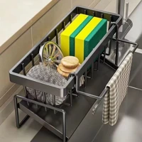 Imagem da promoção Armazenamento De Cozinha Rack De Toalhas Racks De Esponja Drenagem Escova De Parede Mínima Sabonete