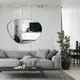 Espelho Orgânico Moderno Decoração Lavabo Banheiro 44x64cm em oferta