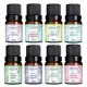 Kit com 5 Essências Para Aromatizador e Difusor Elétrico a Base de Água - Cinco Aromas em oferta