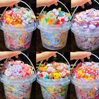 Imagem da promoção ? 40 Pcs ? Korean Corda De Cabelo Fofa Borracha Colorida Banda Pony Tail for Kids Girl Hair Tie Set