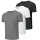 Kit 3 Camisetas Masculinas Básicas Poliéster Dia a Dia Lisas Premium em oferta
