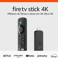 Imagem da promoção Fire TV Stick 4K | Streaming com Dolby Vision/Atmos e suporte a wi-fi 6 | Com Alexa e comandos de TV