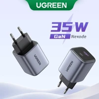 Imagem da promoção Carregador Rápido UGREEN 35W GaN 1C1A PD Tipo C Para iPhone Série 15-8 , SAMSUNG S23-S8 , iPad Pro ,