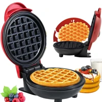 Imagem da promoção Mini Máquina de Waffles Elétrica Casa Cozinha Fazer Waffle Panquecas Automático 110v