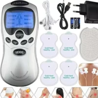 Imagem da promoção Aparelho De Fisioterapia Portátil Digital Choque Elétrico Acupuntura Bivolt - Massageador Para Fisio