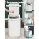 16Litros Lixeira Inteligente com Sensor Automático Abre Fácil em Toque Cesto Lixo Casa Quarto Banhei em oferta