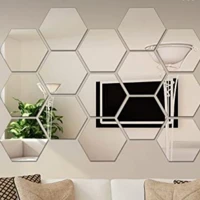 Imagem da promoção Kit 10 Espelhos Adesivos Decorativos Hexágonos