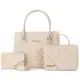 Kit 2 Bolsas Femininas Transversal Tiracolo + Carteira Lançamento em oferta