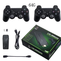 Imagem da promoção Retro Classic Home Game Console Video Game Console 4K with 10000 Gaming 2.4G Wireless Controller 64G