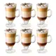 Jogo De Caneca De Cappuccino Taça De Café Xícara 120ml 6Un. em oferta