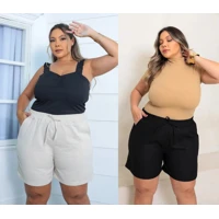 Imagem da promoção Bermuda de Linho (Tam. GG ao G3)