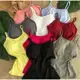 Kit 3 Blusa Feminina Com Bojo Basica de Alcinha Canelada ou 1 Unidade em oferta