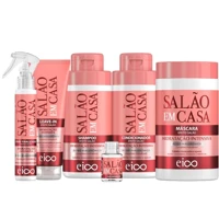 Imagem da promoção Eico Salão Em Casa Hidratação Intensiva Shampoo e Condicionador 450ml + Máscara 1Kg + Finalizadores